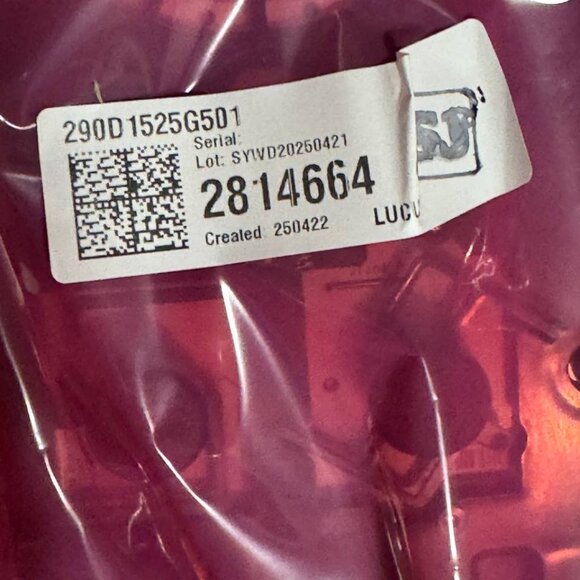 GE Washer 290D1525G501 290D2860G001 Main Control BoarD BRAND NEW SEALED - Picture 3 of 4